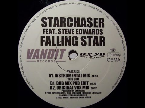 Starchaser Feat. Steve Edwards – Falling Star (Instrumental mix) 2003