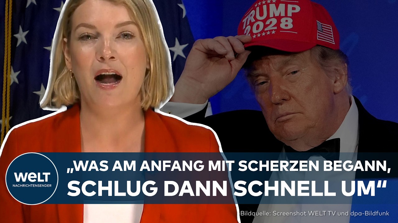 TRUMP-EKLAT BEIM PRESSEDINNER: „Was mit Scherzen begann, schlug schnell um!“