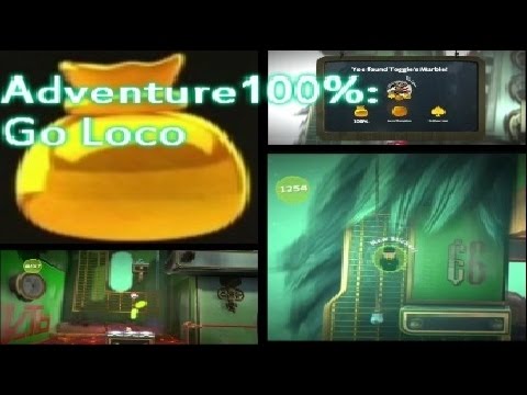 Little Big Planet 3 100% Prize Bubbles - Adventure 11 Go Loco