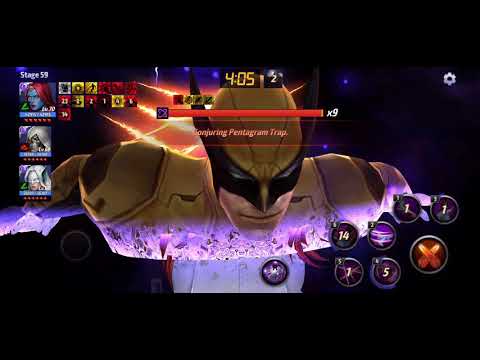 Mystique vs Cull Stage 59 | Marvel Future Fight