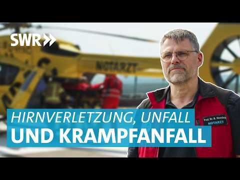 Lebensgefahr bei Krampfanfall und Radsturz: Rettungshubschrauber Christoph 22 im Einsatz