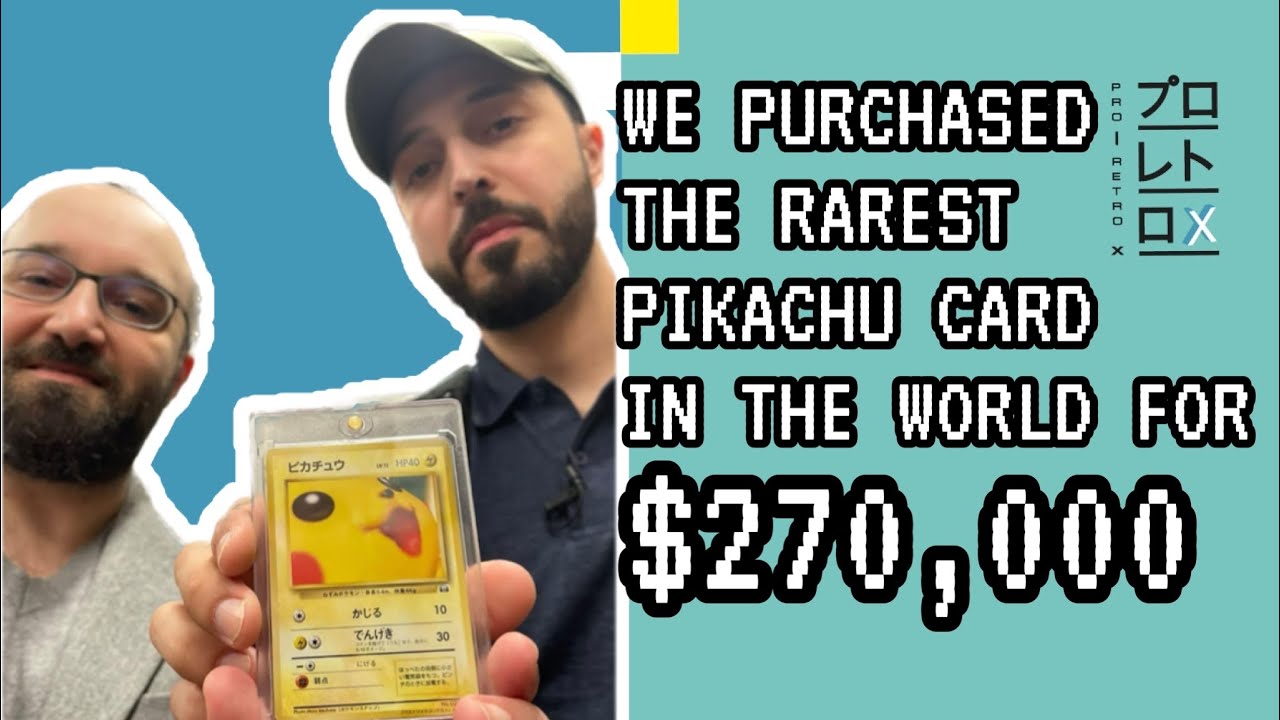 smpratte - Pokemon Pikachu Illustrator Card PSA 9 Mint - The Most Valuable Pokemon  Card 