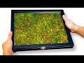 DIY Living Moss Picture Frame (Relaxing Tutorial)
