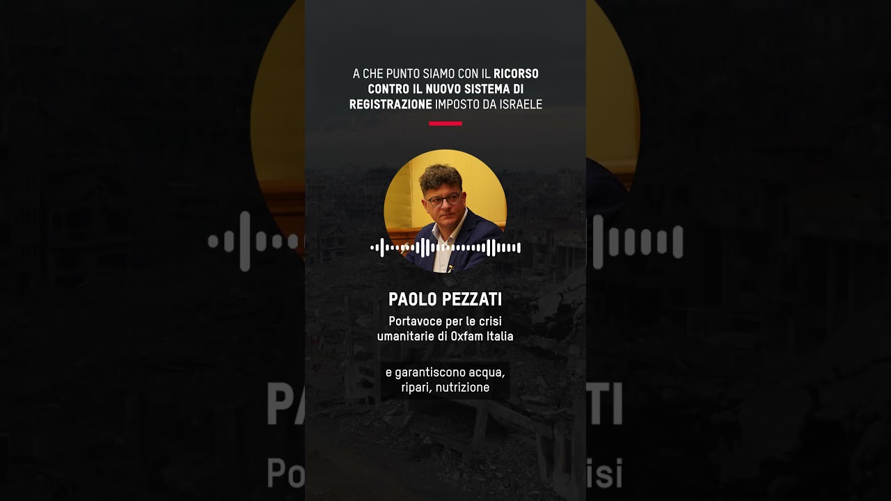A che punto siamo con il ricorso contro il nuovo sistema di registrazione imposto da Israele