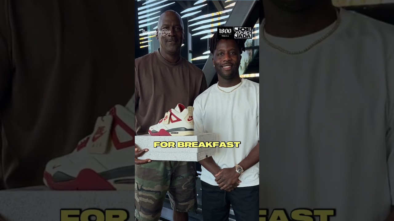 Love is Love! Nigel Sylvester pulled up and GIFTED NEW unreleased Air Jordan 4s ‘Brick After Brick’