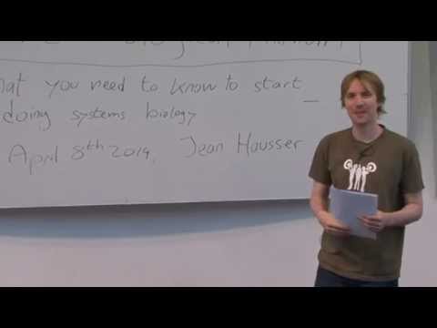 Systems biology course 2014 Jean Hausser: Biological background for computational students