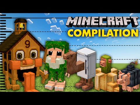 Minecraft Brainrot SIZE Comparison 😭🔥 | Real vs In-Game Characters!