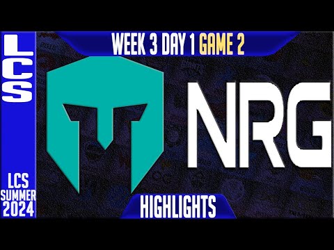 IMT vs NRG Highlights Game 2 | LCS W3D1 Summer 2024 | Immortals vs NRG Esports Week 3 Day 1