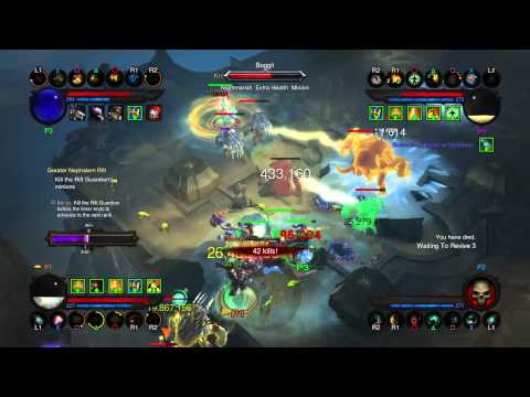 Diablo III: Reaper of Souls – couch coop 4 players PS4 GRIFT27