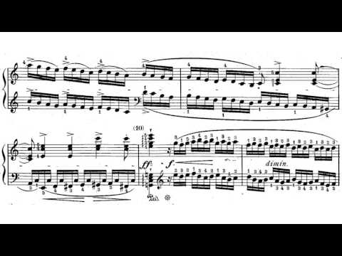 J.B. Cramer Fifty Selected Piano Studies No. 1