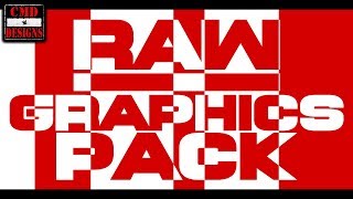 WWE Raw 2018 Graphics Pack DOWNLOAD LINK