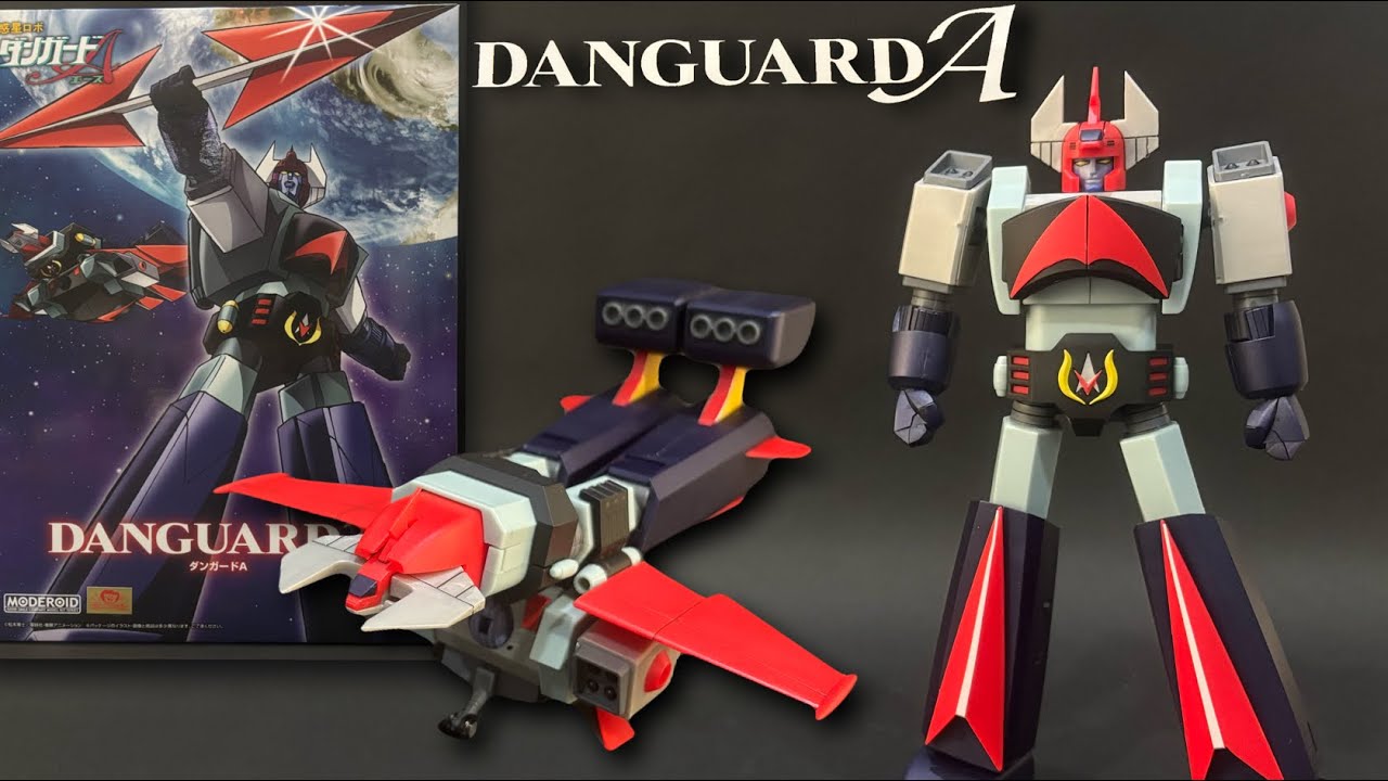 懐かしの昭和ロボット！ダンガードAの組み立て変形レビュー【モデロイド版】DANGUARD A