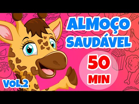 Almoço Saudável Vol.2 - Giramille 50 min | Desenho Animado Musical
