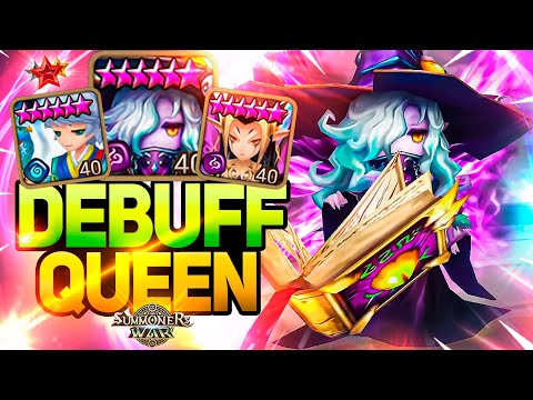 G2-G3 Team with DEBUFF QUEEN KIKI and Nyx - Summoners War
