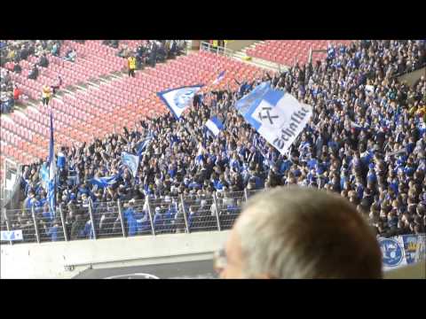 Nordkurve Gelsenkirchen:  Schalke in Neckarpark;  Stuttgart 0 - 4 Schalke