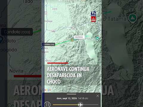 Hallan indicios de avioneta desaparecida; buscan a sus cinco ocupantes en Risaralda