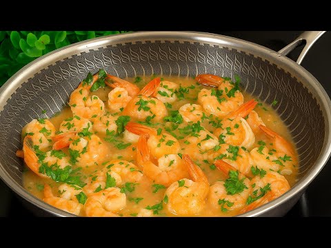 🍤 10-Minute Garlic Prawns: The old fisherman's recipe for succulent pasta with a wow factor!  🌟