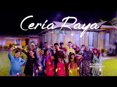 Lagu Raya: Ceria Raya [MV] Mark Adam, Najwa Latiff & Ceria Popstar #CeriaRaya