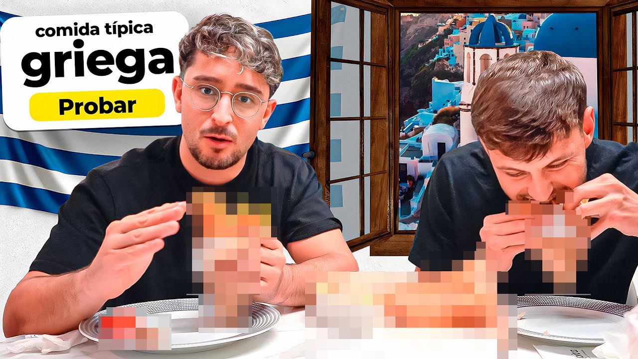 Es la MEJOR COMIDA del MUNDO por ESTE INGREDIENTE!! 😱 Pedimos COMIDA TÍPICA GRIEGA 🇬🇷