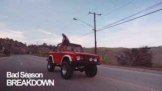 Mark Dohner - Bad Season Lyric Video BREAKDOWN
