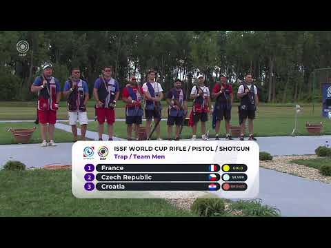 ISSF World Cup Rifle/Pistol/Shotgun, Croatia 2021 – Final Trap Team Men