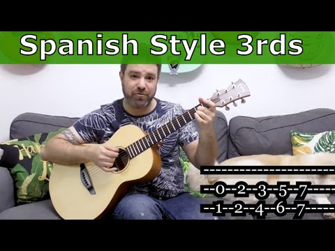 Easy Spanish-Style 3rd-Harmonies Soloing Exercise | Guitar Lesson