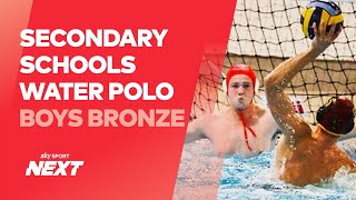 Boy&#39;s Bronze Final | Sacred Heart v Tauranga Boys | NZSS Championships | Water Polo