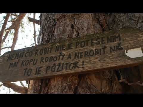 Zastavenie v altánku na polceste k hradu Breznica-Tekovská Breznica