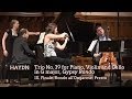 Haydn Trio No 39 Gypsy Rondo Mvt III ChamberFest Cleveland 2014