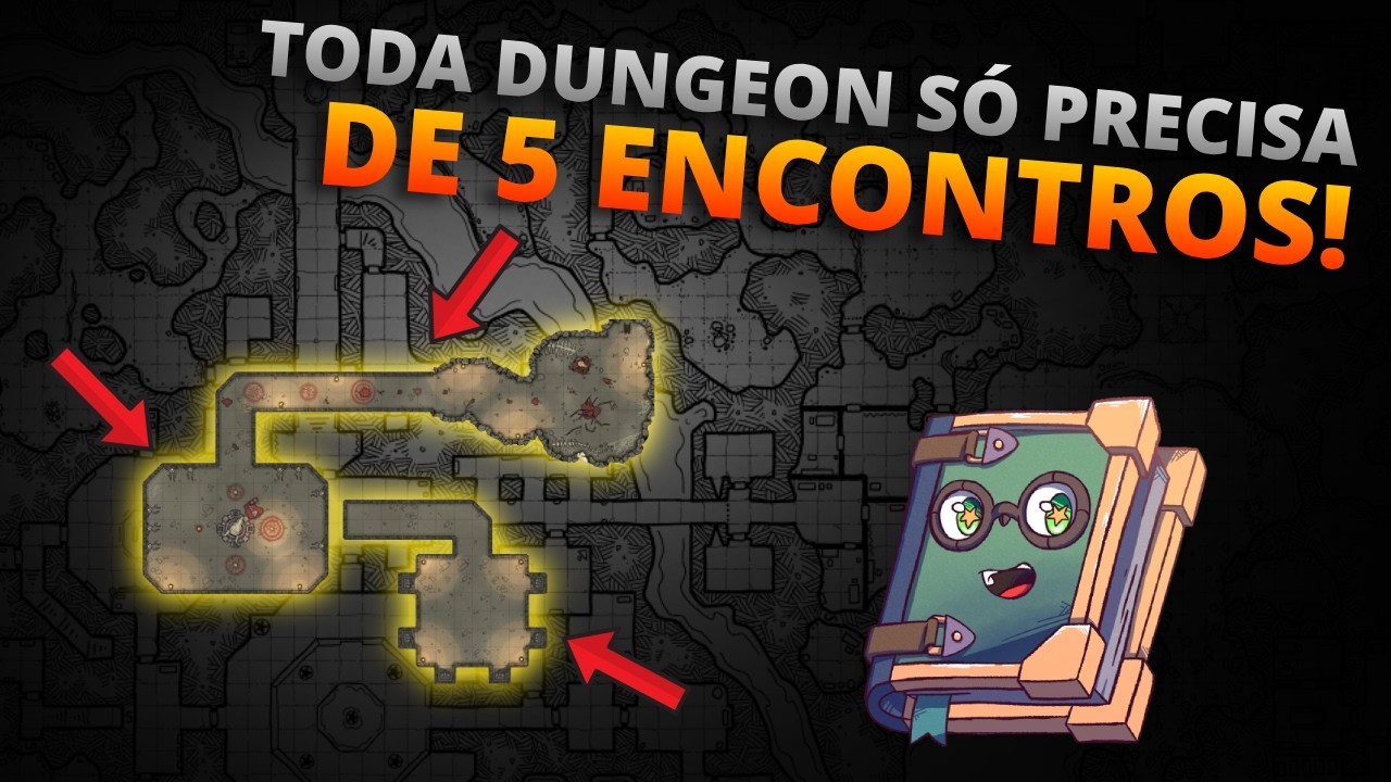 Os 5 encontros necessários para montar a dungeon perfeita