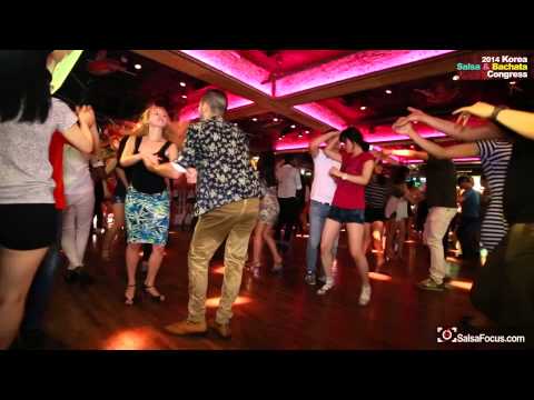 Jorge salas&Alexa Salsa Free Dance@ 2014 Korea salsa & Bachata congress WELCOME PARTY