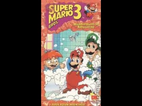 The Adventures Of Super Mario Bros. 3: Misadventures In Babysitting (Full 1994 WDHV VHS)