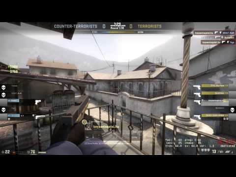 Counter-Strike Global Offensive CS:GO ALL headshot pistol round ace-competitive mode