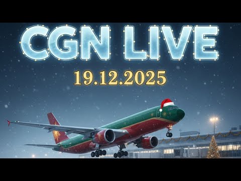 Cologne Bonn Airport LIVE - Planespotting CGN 2025-12-19