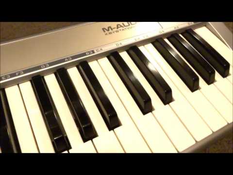 M-Audio KeyStation Midi controller has really hard keys