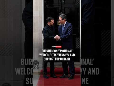 Burnham on 'emotional' welcome for Zelenskyy and support for Ukraine