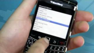 Blackberry Bold 9700: How to setup your Email