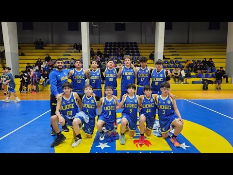 UDEC v/s Curanilahue liga bio bio sub 13 varones 