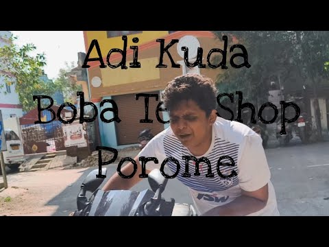 Adi'Kuda Boba Tea Shop Porome || Mini - Vlogs