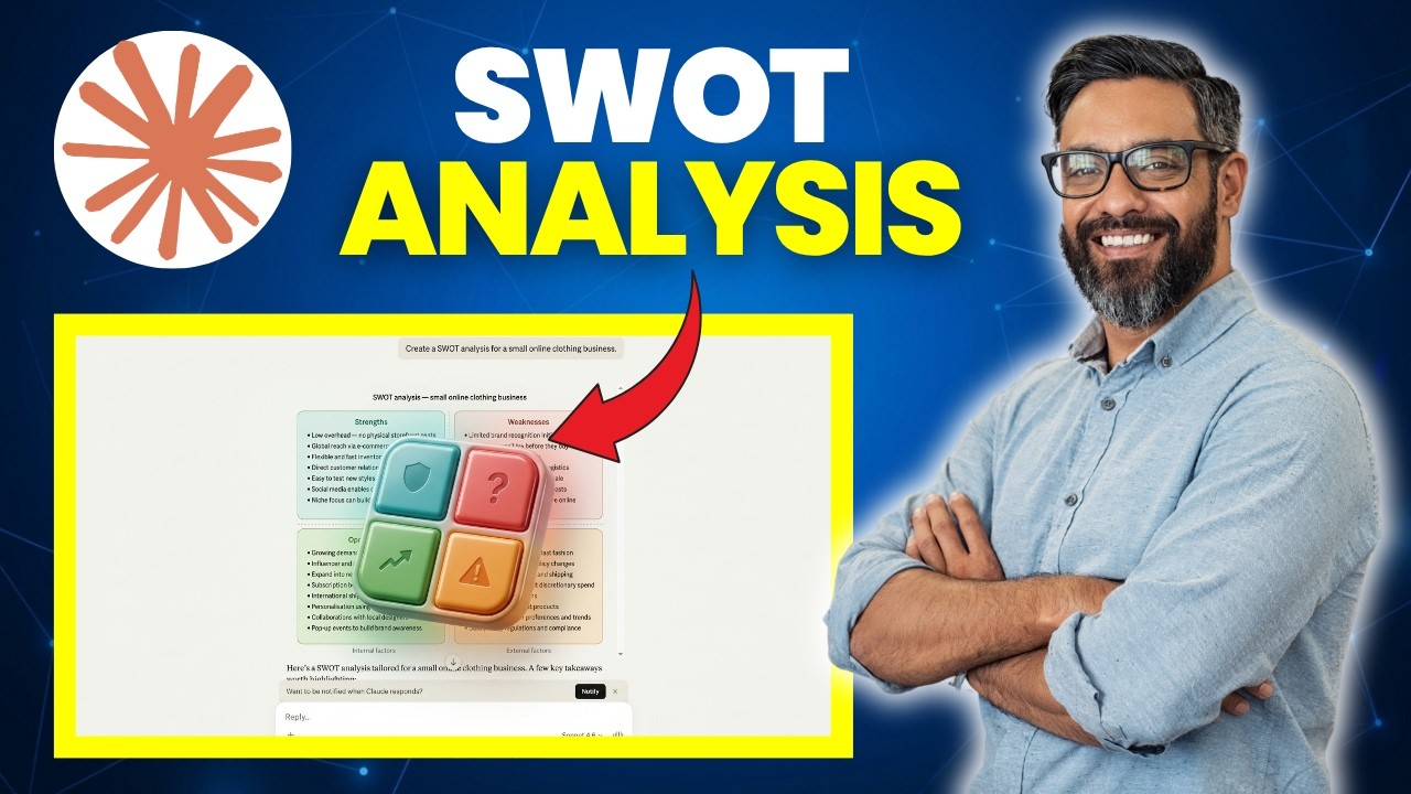 AI SWOT Analysis tutorial