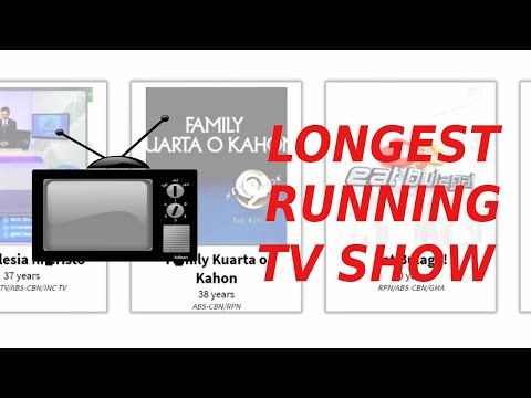 Longest Running TV Shows in the Philippines