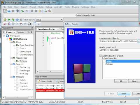 OpenGL Tutorial 10:  Creating a Vertex Class