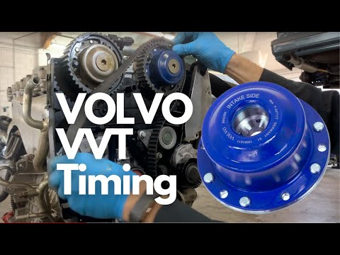 Replace Timing Belt on Volvo S60 XC90 with VVT
