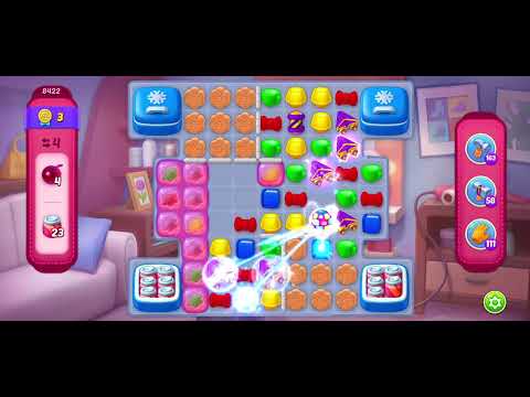 Homescapes Level 8422夢幻家園 第8422關- No boosters