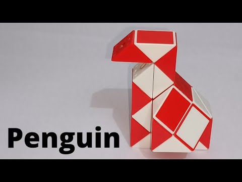 Make a Penguin with snake cube