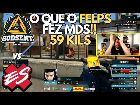 GODSENT vs EXTRA SALT - DreamHack Open CSGO HIGHLIGHTS | GAULES