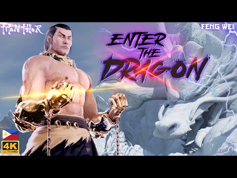 Enter the Dragon - Learn Feng in 1 Video - Feng Wei Non-Stop Highlights by TiTAN_THOR -  Tekken 7