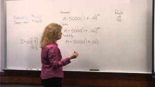 College Algebra: Lecture 21 - Interesting Applications