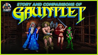 Gauntlet Short HISTORY + Spectrum VS C64, AMSTRAD + NES and Master System, Megadrive Comparison
