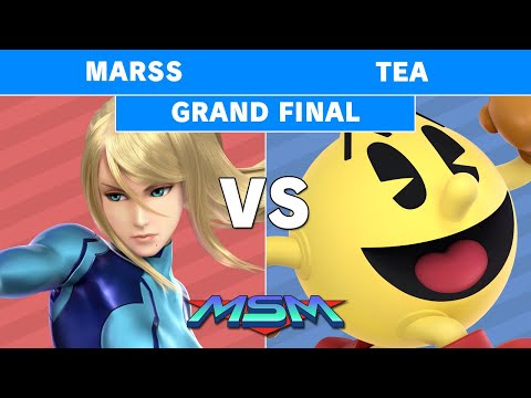 MSM 185 - PG | Marss (Zero Suit Samus) vs Tea (Pac-Man) Grand Final - Smash Ultimate